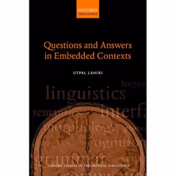 ISBN Questions and Answers in Embedded Contexts, Anglais, Couverture rigide, 320 pages