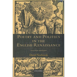 ISBN Poetry and Politics in the English Renaissance ( Revised Edition ) Couverture rigide