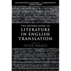 ISBN The Oxford Guide to Literature in English Translation Couverture rigide