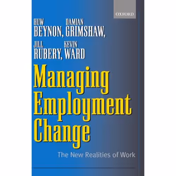 ISBN Managing Employment Change ( The New Realities of Work ), Anglais, Couverture rigide