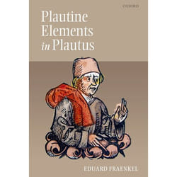 ISBN Plautine Elements in Plautus livre