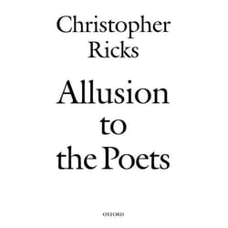 ISBN Allusion to the Poets