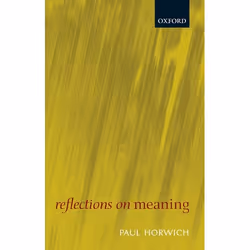 ISBN Reflections on Meaning, Anglais, Couverture rigide, 248 pages