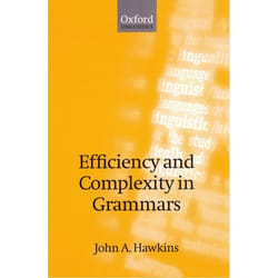 ISBN Efficiency and Complexity in Grammars Couverture rigide