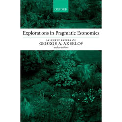 ISBN Explorations in Pragmatic Economics