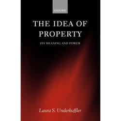 ISBN The Idea of Property ( Its Meaning and Power ) livre