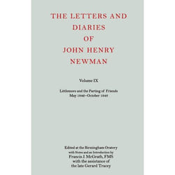 ISBN The Letters and Diaries of John Henry Newman Volume IX ( Littlemore and the Parting of Friends May 1842-October 1843 ) livre Anglais Couverture rigide