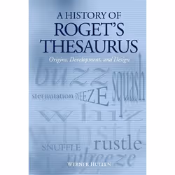 ISBN A History of Roget's Thesaurus ( Origins Development and Design ), Anglais, Livre broché, 450 pages