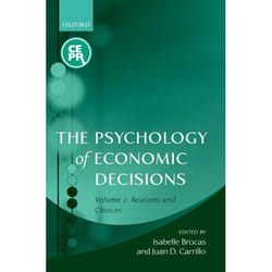 ISBN The Psychology of Economic Decisions ( Volume Two: Reasons and Choices )