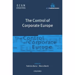 ISBN The Control of Corporate Europe, Anglais, Couverture rigide