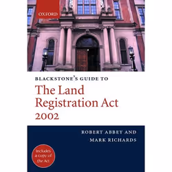 ISBN Blackstone's Guide to the Land Registration Act 2002, 276 pages