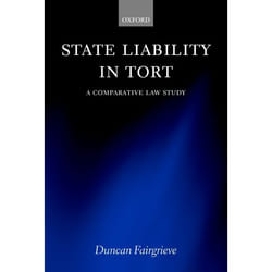 ISBN State Liability in Tort ( A Comparative Law Study ) livre