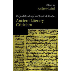 ISBN Ancient Literary Criticism Couverture rigide
