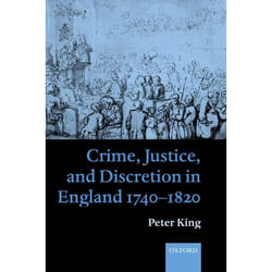 ISBN Crime Justice and Discretion in England 1740-1820 Couverture rigide