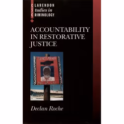 ISBN Accountability in Restorative Justice, Anglais, Livre broché