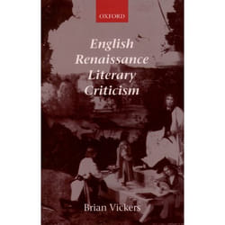 ISBN English Renaissance Literary Criticism Couverture rigide