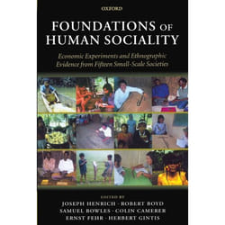 Foundations of Human Sociality