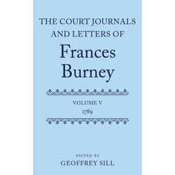 ISBN The Court Journals and Letters of Frances Burney ( Volume V: 1789 ) livre