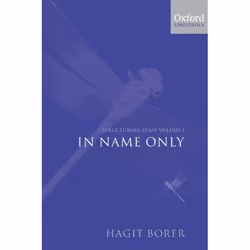 ISBN Structuring Sense ( Volume 1: In Name Only ), Anglais, Couverture rigide, 328 pages