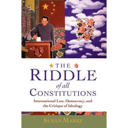 ISBN The Riddle of All Constitutions ( International Law Democracy and the Critique of Ideology ) Couverture rigide
