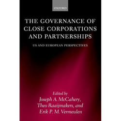 The Governance of Close Corporations and Partnerships