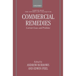 ISBN Commercial Remedies ( Current Issues and Problems ) livre