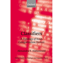 ISBN Classifiers ( A Typology of Noun Categorization Devices ) Couverture rigide