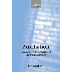 ISBN Auxiliation ( An Enquiry into the Nature of Grammaticalization ) livre 224 pages