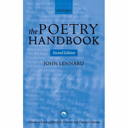 ISBN The Poetry Handbook, John Lennard, 448 pages, Anglais, Oxford University Press, 05/01/2006, unisexe
