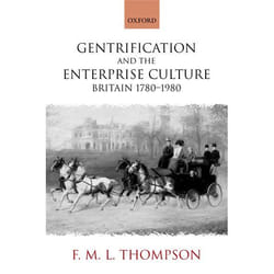 ISBN Gentrification and the Enterprise Culture ( Britain 1780-1980 ) Couverture rigide