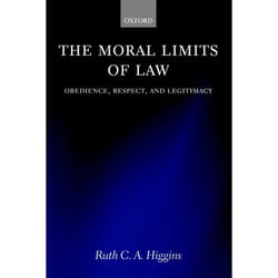 ISBN The Moral Limits of Law ( Obedience Respect and Legitimacy ) livre