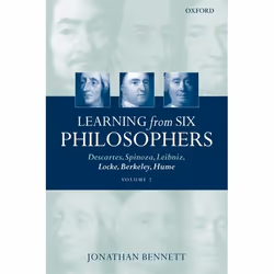 ISBN Learning from Six Philosophers Volume 2 ( Descartes Spinoza Leibniz Locke Berkeley Hume ), Anglais, Couverture rigide, 3 ...
