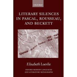 ISBN Literary Silences in Pascal Rousseau and Beckett livre