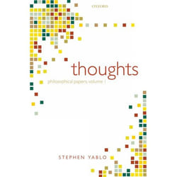 ISBN Thoughts ( Papers on Mind Meaning and Modality ) Couverture rigide