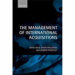 ISBN The Management of International Acquisitions, Anglais, Couverture rigide