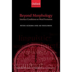 ISBN Beyond Morphology ( Interface Conditions on Word Formation ) Couverture rigide