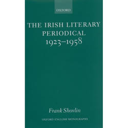 ISBN The Irish Literary Periodical 1923-58 livre