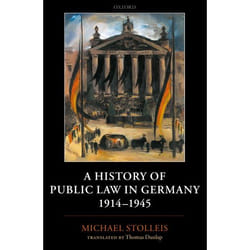 ISBN A History of Public Law in Germany 1914-1945 livre