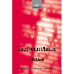 ISBN The Noun Phrase Couverture rigide