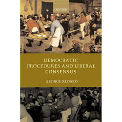ISBN Democratic Procedures and Liberal Consensus Couverture rigide