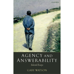 ISBN Agency and Answerability ( Selected Essays ) Couverture rigide