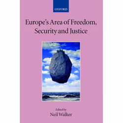 ISBN Europe's Area of Freedom Security and Justice, Anglais, Couverture rigide, 336 pages