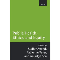 ISBN Public Health Ethics and Equity Couverture rigide