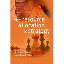 ISBN From Resource Allocation to Strategy Couverture rigide