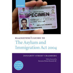 ISBN Blackstone's Guide to the Asylum and Immigration Act 2004 livre