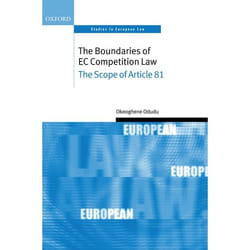 ISBN The Boundaries of EC Competition Law ( The Scope of Article 81 ) livre