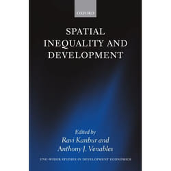 Spatial Inequality And Development, W I D E R STUDIES IN DEVELOPMENT ECONOMICS