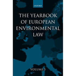 ISBN The Yearbook of European Environmental Law ( Volume 5 ) livre