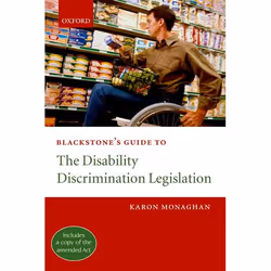 ISBN Blackstone's Guide to the Disability Discrimination Legislation, 644 pages