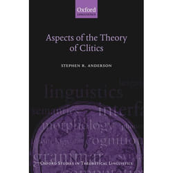ISBN Aspects of the Theory of Clitics Couverture rigide